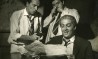 Ítalo Rossi, Sergio Britto e Claudio Correa e Castro em 'Beijo no Asfalto'. Teatro Maison de France, 1962. Fotógrafo desconhecido