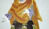Figurino do personagem Molière para o prólogo do Tartufo, São Paulo, 1952. 1 desenho em guache sobre papel (32 x 24 cm). Desenho assinado e datado. Outras inscrições: prólogo do 'Tartuffe' / Molière / B.T. / 59 [a data foi colocada posteriormente]. Cedoc-Funarte