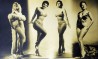 Vedetes da revista Botando Pra Jambrar, entre elas Nélia Paula (terceira, da esquerda para a direita). Reprodução de foto de Mafra. 1956. Cedoc/Funarte