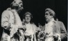 Labanca e elenco atuam em 'Amadeus', em 1982 (Cedoc/Funarte)