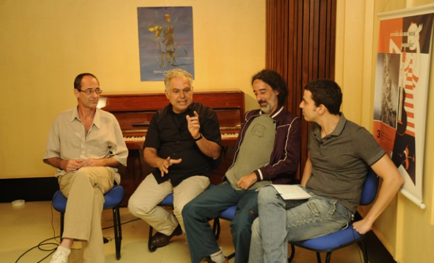 Digitalização em debate: Philippe Ingrand, Paulo Cesar Soares, Bruno Tavares e Gustavo Autran