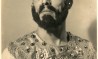 Armando Carlos Magno no papel de Ulisses, em 'Hécuba'. Fotógrafo não identificado. Cedoc/ Funarte